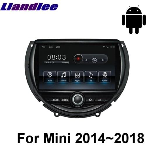 Liandlee Car Multimedia Player NAVI For Mini Cooper Hatch One F55 F56 2014 2015 2016 2017 2018 Car Radio Stereo GPS Navigation