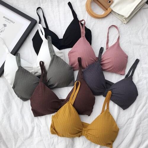 New anti-light-out thin wrapped chest strap lingerie beautiful back bra underwear female tube top