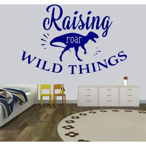 Children Vinyl Boy decor Wall stickers for kids rooms dinosaur decor Nursery Girl Decal Children sticker Art Kids Bedroom HY710