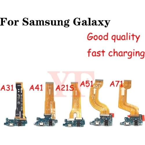 For Samsung Galaxy A10S A20S A21S A30S A50S A31 A41 A51 A71 USB Charging Dock Port Connector Main Motherboard Flex Cable