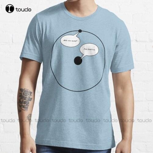 New Hydrogen Humour Chemistry Science Funny Joke T-Shirt Cotton Tee Shirt