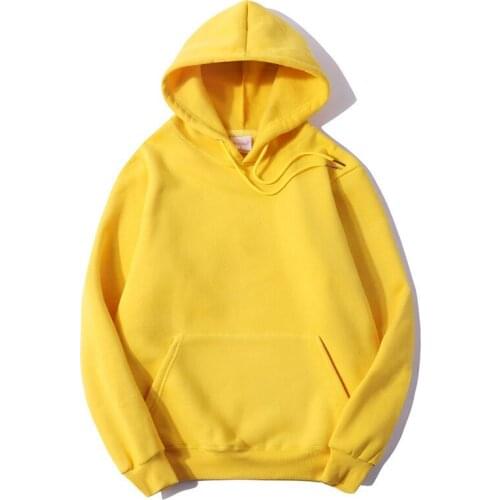 Solid Color Hoodies Sweatshirts 100% Cotton Men Women Brand Pullover Fashion Costume Tracksuit Tops Fleece Sudadera