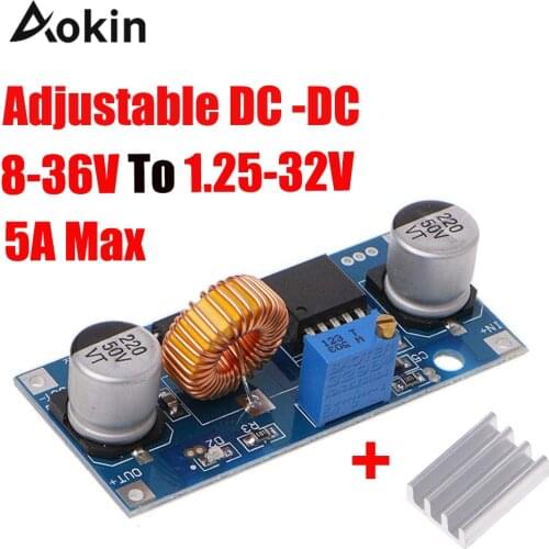 Xl4015 Dc To Dc Dc-dc Lithium Battery Step Down Charging Board Led Power Converter Lithium Charger Step Down Module 5a 30v