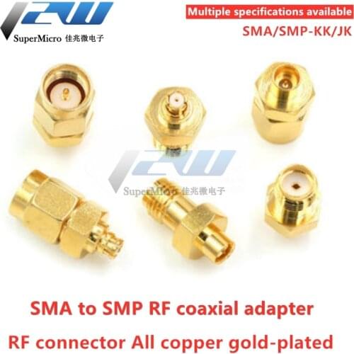 SMA/SMP-KK/JK SMP male connector SMP female connector SMA to SMP-K/J SMP adapter