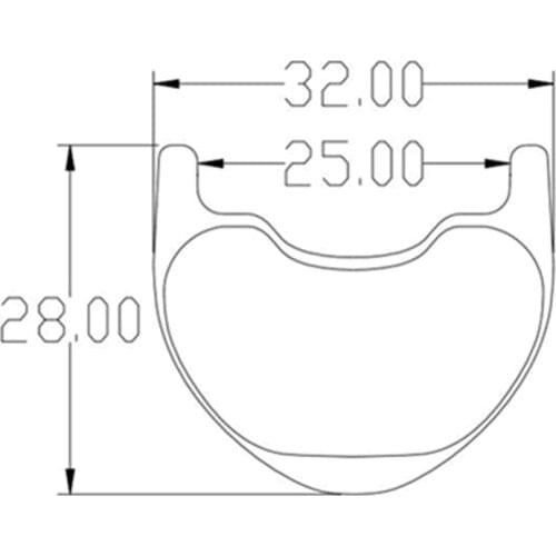 29er mountain bike carbon rim 28mm depth 32mm width XC MTB bicycle carbon rim carbon rims 29er mtb wheels