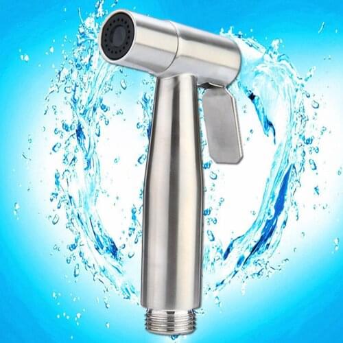 Bathroom Hand Held Toilet Bidet Sprayer Washing Shower Head Stainless Steel Flusher Flushing Clean Bidets MAYITR