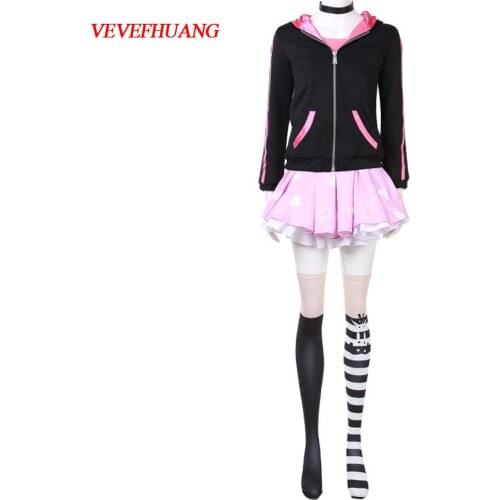 VEVEFHUANG Game #COMPASS Megumegu Cosplay costume adult costume full set custom made outfit Cosplay Costume Halloween Costume