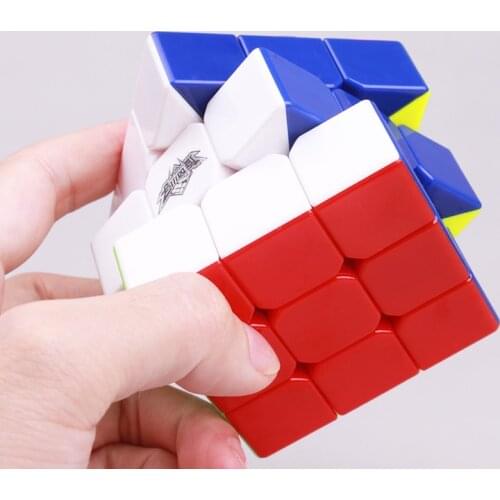 Cyclone Boys Magic Cubes Three Layers Professional Stickerless Speed 2x2 Pocket Puzzles Cube Toy For Beginner