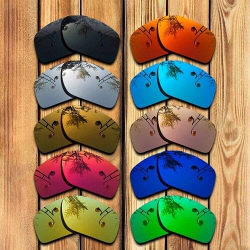100% Precisely Cut Polarized Replacement Lenses for Big Taco Sunglass - Many Colors