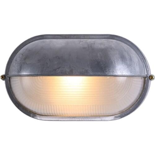 American Outdoor Courtyard Wall Lamp Vintage Waterproof Antirust LED Porch Lights Wall Sconce Garden Balcony Bathroom Lighting