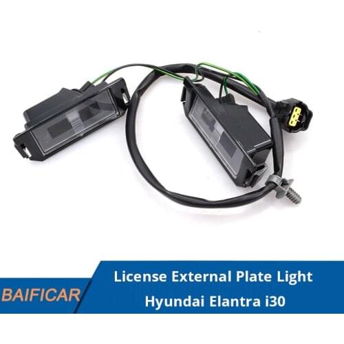 Baificar Brand New License External Plate Light Lamp 92501-2L000 For Hyundai Elantra i30