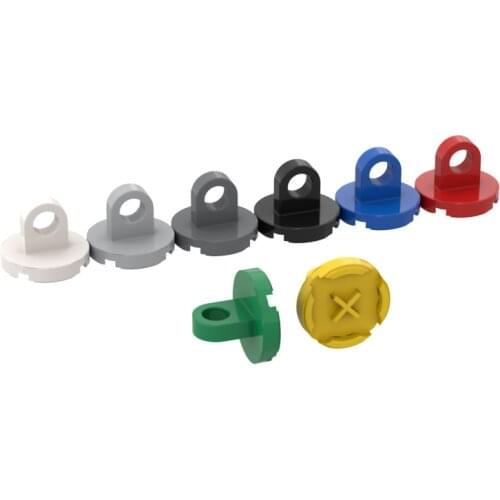 BuildMOC 2376 2 x 2 with lifting ring on top For Building Blocks Parts DIY Construction Creative gif