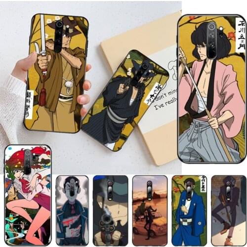 Lupin III Rupan Sansei Phone Case for Redmi 9A 8A 7 6 6A Note 9 8 8T Pro Max Redmi 9 K20 K30 Pro