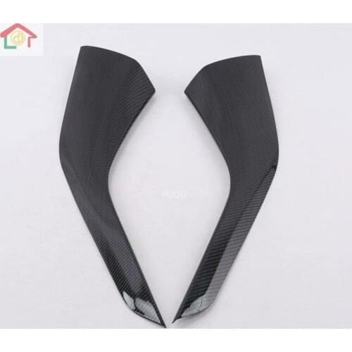 For 2018 2019 BMW X3 G01 X4 G02 Car Drink Holder Gear Panel Side Cover Trim Frame Strips Auto Interior Stickers