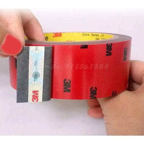 3M VHB Acrylic adhesive Double sided Tape Foam Mounting Strong Adhese Pad IP68 Waterproof High-quality Reuse Home Car Office Dec