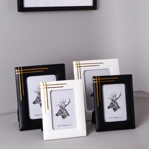 Ceramic Photo Frame Handmade Ceramic 10X15 13X18cm High Quality Light Luxury Style Picture Frame Photos Frames Photo Decor