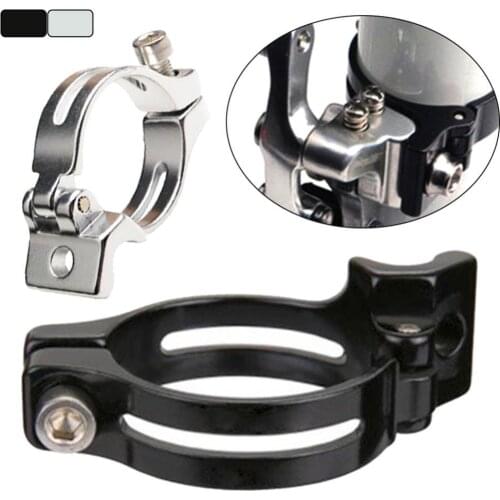 40%HOT Mountain Bicycle Front Derailleur Clamp Clip Conversion Adapter Bike Accessory