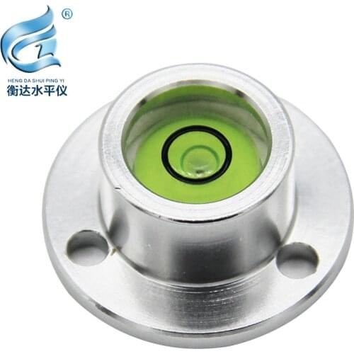 Metal flange level bubble high precision level bubble portable level bubble 23*10mm