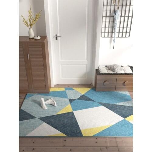 Entrance door floor mat can be customized porch home cutting machine washable mat Nordic Door Mat Carpet