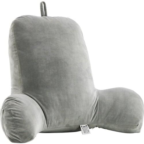 Reading Pillows Back Supports Oversize Hollow Cotton Lumbar Cushion for Sofa