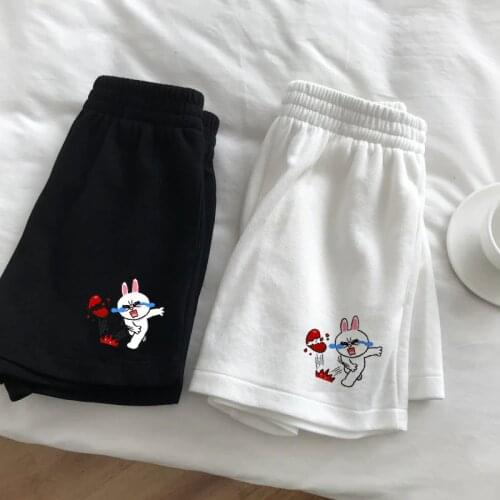 2021 new summer shorts slim fit womens shorts outdoor sports elastic waist office ladies mid-fashion женские шорты pastel rower