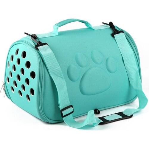 Pet Folding Bag Four Seasons Small Medium-sized Dogs Cats One-shoulder Foldable Breathable Portable Space Bag Dog Accessories