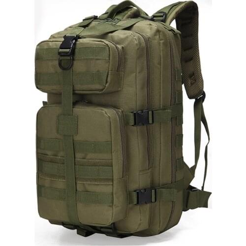 3P attack tactical backpack outdoor double shoulder mountaineering backpack waterproof camouflage bag 35L medium 3P bag