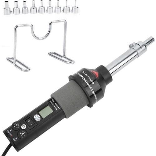 Hot Air Gun Thermostat 9 Tuyere Digital Display Industrial Electric Tools US Plug AC 110V Industrial Heat Gun