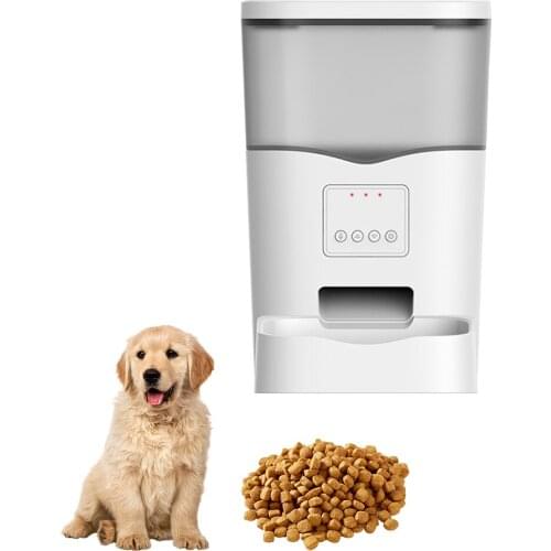Smart Pet Feeder Wifi Timing Cat Dog Automatic Feeder App Remote Control Intelligent Pet Food Dispenser Feeding Supplies