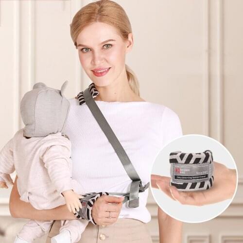 Breathable Baby sling Wrap Baby Carrier Soft wrap Sling for Newborn Infant Carrier Front Pack Baby Single Shoulder Carrier