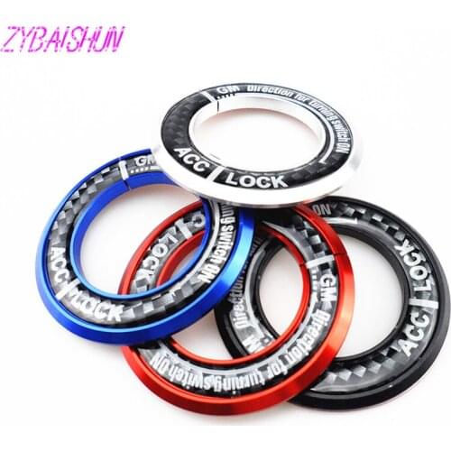 ZYBAISHUN Ignition Switch Car Stickers Decoration Key Circle Hole Protection for Buick