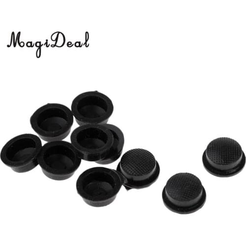 10pcs LED Flashlight Tail Rubber Switch Button Cover Cap Outdoor Torch Lamp Light handheld light