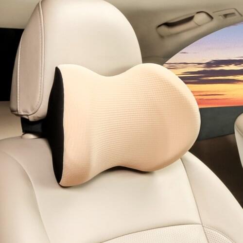 Car Four Seasons Universal Breathable Comfortable Neck Protective Memory Foam Car Pillow