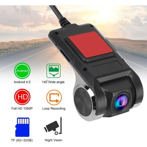 Night Version Digital Video Recorder Car DVR HD Dash Camera Android USB Auto Recorder 140° Wide Angle Car Video Surveillance