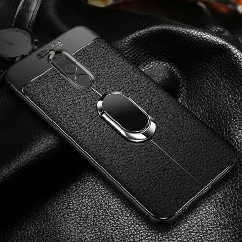 For Xiaomi Redmi 8 Case Luxury Leather texture With Stand Ring Magnet protective back cover case for xiaomi redmi 8A redmi8
