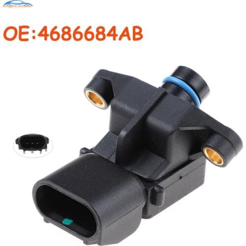 MAP Manifold Absolute Boost Pressure Sensor For Chrysler Pt Cruiser Voyager Town Country Dodge Ram 1500 Viper Caravan 4686684AB
