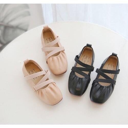 Childrens Shoes for Toddlers Girls Big Kids All Sizes Dress Shoes for Dancing Party Wedding Princess Sweet Soft Leather Shoes