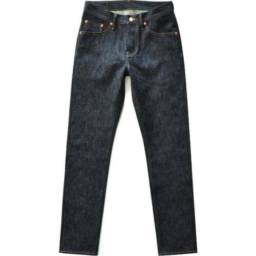 SAUCE ORIGIN 910-CL Selvedge Jeans Raw Jeans Mens Jeans Mens Jeans Brand American Cotton Slim Fit Jeans for Men blue jeans