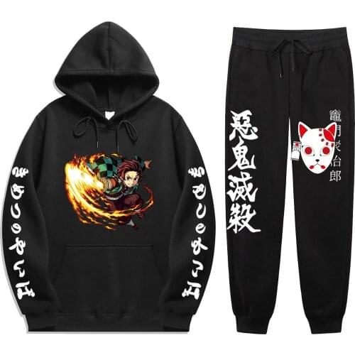 Hot Sale Hoody Kakashi Sasuke Seasons Harajuku Long Sleeves Casual Hoodie Hoodies + Pants Two-Piece suit