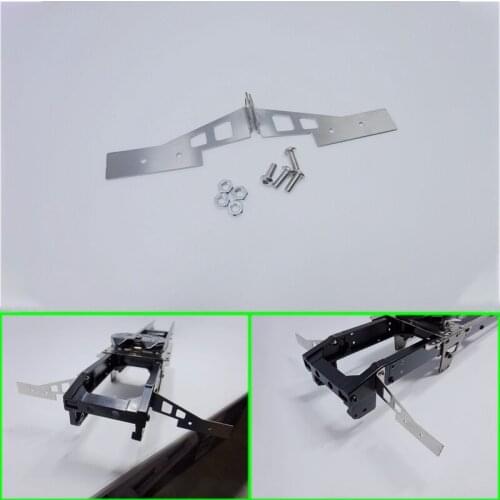 Simulation Taillight Metal Bracket for 1/14 Tamiya RC Truck Trailer Tipper Scania MAN Benz Actros Volvo Car Diy Parts
