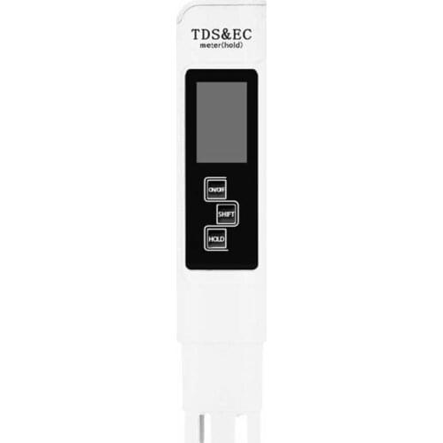 3 in 1 TDS EC Meter Temperature Digital LCD Tester Pen Water Purity Filter 4Different Modes Water Meter Testing Pen Level Tester