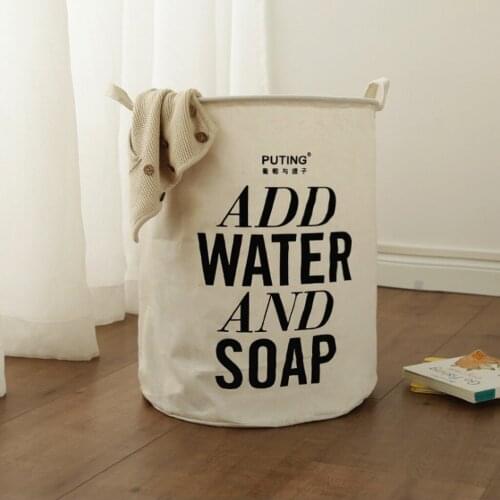 Laundry Basket Toy Storage Box Super Large Bag Cotton Washing Dirty Clothes Basket Organizer Bin Handle Foldable Picnic Basket