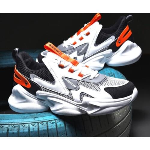 Damyuan Trend Style Men Casual Shoes 2020 New Fashion Breathable Mesh Light Personality Sneakers Flying Weaving Tenis Masculino