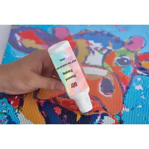 100ml DIY Diamond Painting Conserver Permanent Hold & Shine Effect Sealer