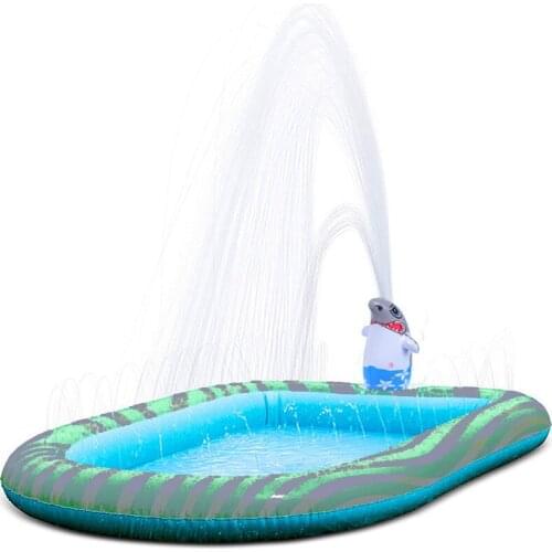 Inflatable Dinosaur Fountain Children Outdoor Sunshade Shark Swimming Pool Toys Summer Boys Girls Swimming Pool