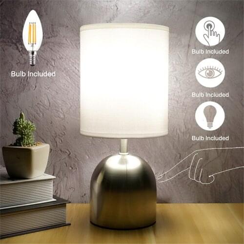 New LED Eye Protection Desk Lamp Can Be Plugged In and Touched Dimming Night Light Living Room Bedroom Bedside Lamp Decoration