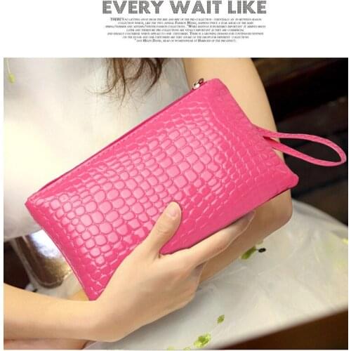 2021 new zero wallet crocodile handbag gift long fashion mobile phone bag