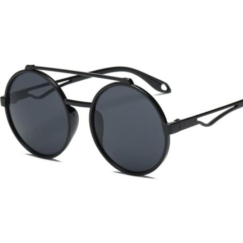 New Style Custom Sunglasses Women Fashion Trending Round Frame Mens Glasses Wholesale Driving Eyeglasses Designer Eyewear UV400