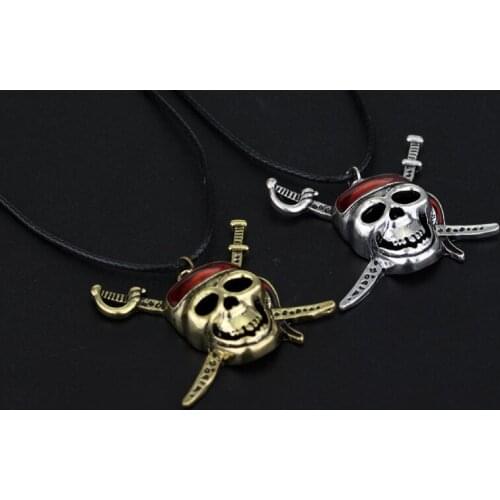 MQCHUN Movie Pirates Of The Caribbean Necklace Hot Sale Skull Pendant Jack Necklaces Fashion Jewelry Fans Gift-30