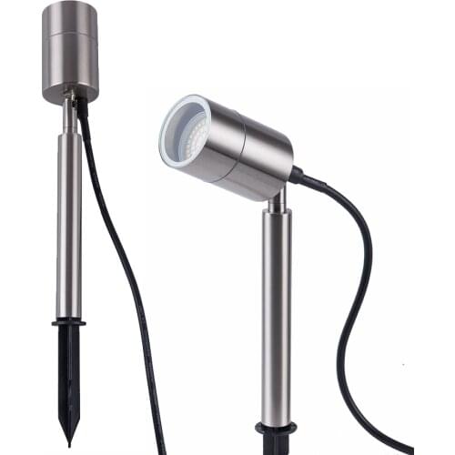 Landscape Outdoor Lighting Waterproof IP65 LED Garden Light GU10 Spike Spot Lights Aluminum Material 5W Lawn Lamp